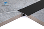 바닥 장식물을 위한 사설 고문단 알루미늄 Ｔ 프로필 7.5 밀리미터 높이 Oem 이용 가능한 흑색 컬러